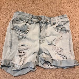 AreoPastel Jean shorts
